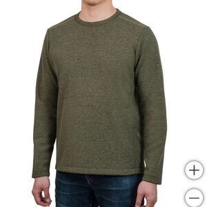 Karbon Men's Fleece Sweater - Green